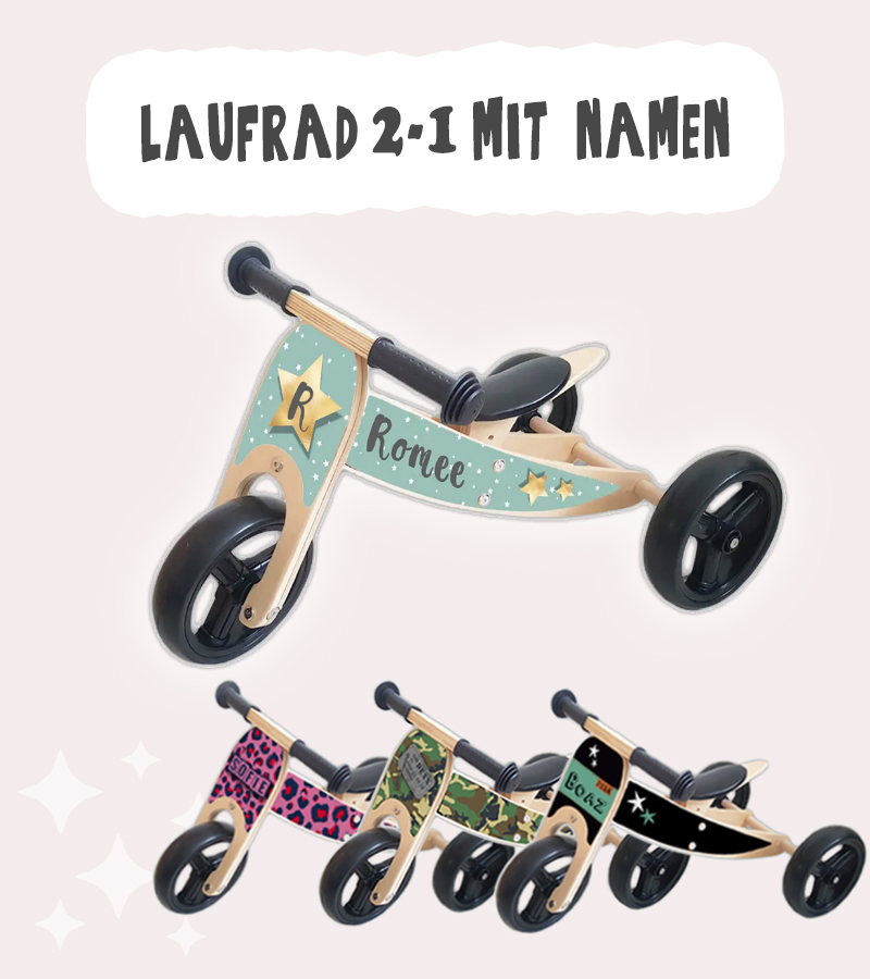 Laufrad 2-1 mit namen